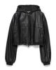 Prada Prada Hooded Nappa Leather Jacket - 6