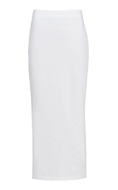 Prada Prada Jersey Midi Skirt