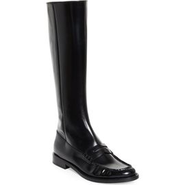 Prada Prada Knee High Loafer Boot