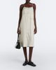 Prada Prada Lace-trimmed striped maxi dress - 2