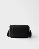 Prada Prada Large Quilted Re-Nylon Shoulder Bag With Saffiano Trim - 3