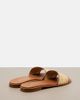 Prada Prada Leather-trimmed raffia sandals - 3