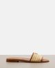 Prada Prada Leather-trimmed raffia sandals - 5
