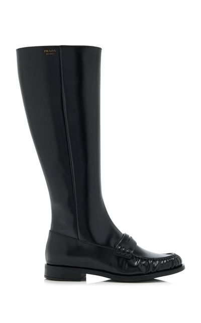 Prada Prada Leather Boots