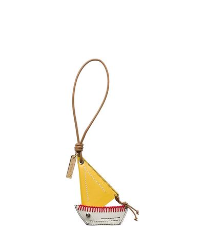 Prada Prada Leather Key Ring Pendant