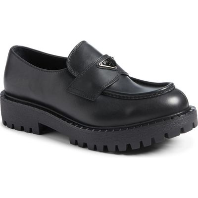 Prada Prada Leather Loafer
