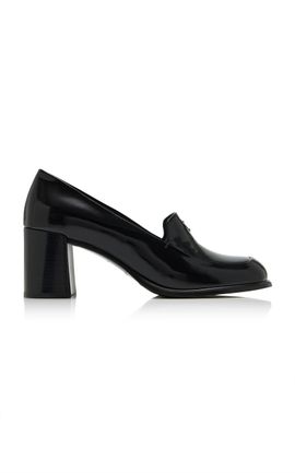 Prada Prada Leather Loafer Pumps
