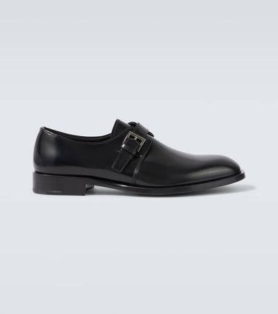 Prada Prada Leather monk strap shoes