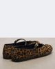 Prada Prada Leopard-print calf hair Mary Jane flats - 3