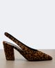 Prada Prada Leopard-print calf hair slingback pumps - 5