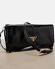 Prada Prada Logo leather pouch with strap - 6