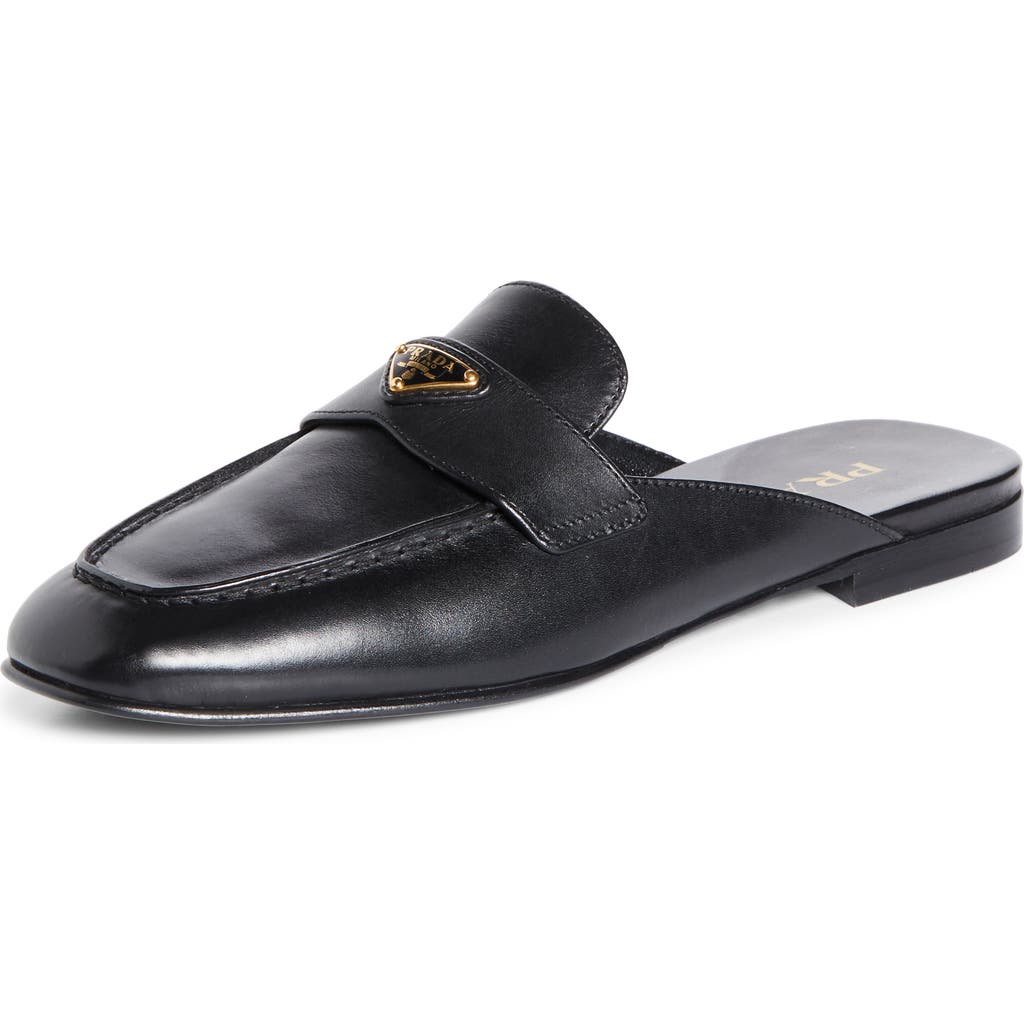 Prada Prada Logo Loafer Mule