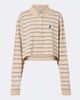 Prada Prada Logo striped cotton piquÃ© polo shirt - 1