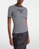Prada Prada Logo striped silk sweater - 3