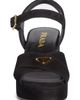Prada Prada Logo Suede Platform Sandal - 4