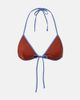 Prada Prada Logo triangle bikini top - 1