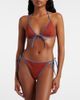 Prada Prada Logo triangle bikini top - 2