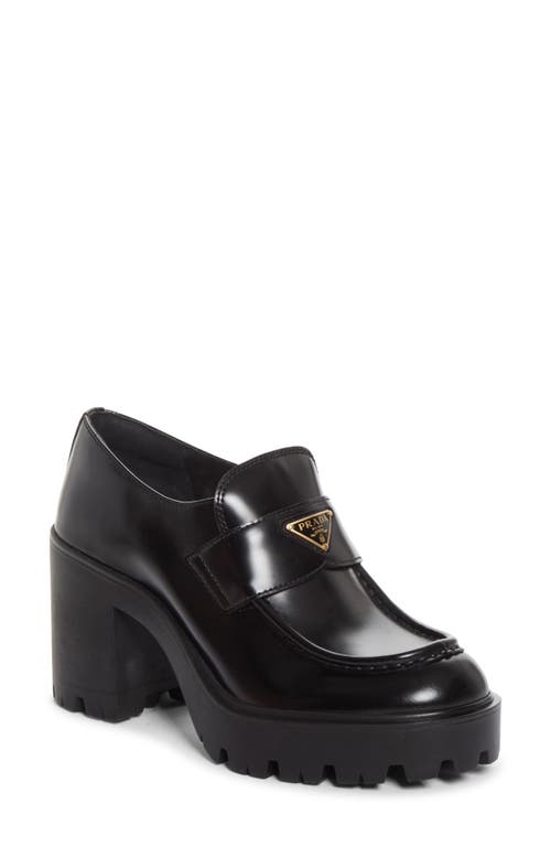 Prada Prada Lug Sole Loafer Pump