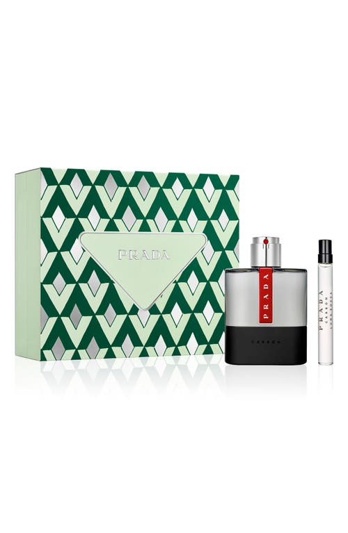 Prada Prada Luna Rossa Carbon Eau de Toilette Gift Set $166 Value 