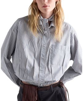 Prada Prada Madras Fabric Shirt