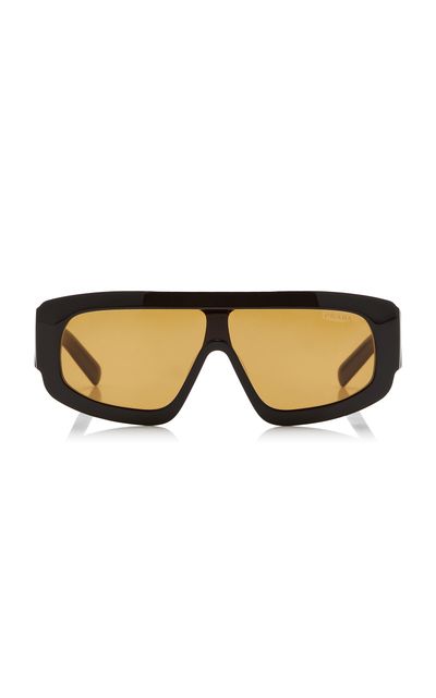 Prada Prada MaskFrame Acetate Sunglasses