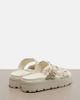 Prada Prada MatelassÃ© leather platform sandals - 3