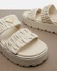 Prada Prada MatelassÃ© leather platform sandals - 6