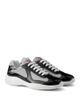 Prada Prada Men's America's Cup Sneakers Patent Leather And Technical Fabric in Charcoal - 1