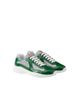 Prada Prada Men's America's Cup Sneakers Patent Leather And Technical Fabric in Dark Green - 1