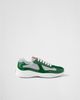 Prada Prada Men's America's Cup Sneakers Patent Leather And Technical Fabric in Dark Green - 4