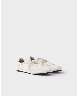 Prada Prada Men's Collapse Denim Sneakers