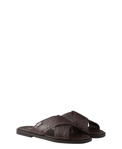 Prada Prada Men's Crisscross Slides
