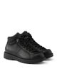 Prada Prada Men's Lace-Up Leather and Re-Nylon Booties - 1