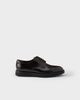 Prada Prada Men's Leather Cap Toe Derby Dress Shoes - 5