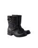 Prada Prada Men's Leather Mid-Calf Boots - 1