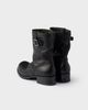 Prada Prada Men's Leather Mid-Calf Boots - 5