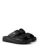 Prada Prada Men's Leather Strap Sandals - 1