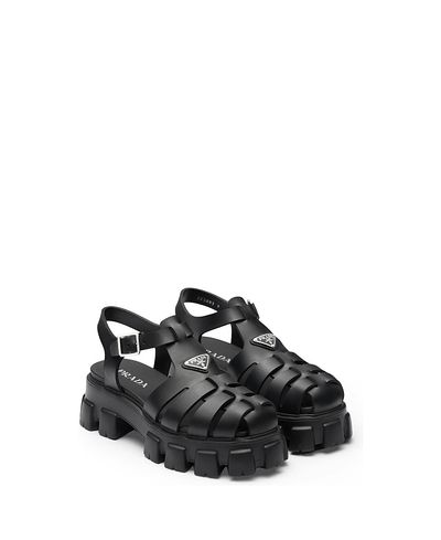 Prada Prada Men's Monolith Rubber Sandals