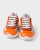 Prada Prada Men's Patent Leather and Technical Fabric Prada America's Cup Sneakers - 6