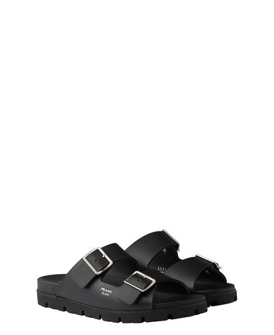 Prada Prada Men's Rubber Strap Sandals
