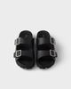 Prada Prada Men's Rubber Strap Sandals - 4