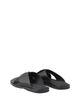 Prada Prada Men's Saffiano Leather Crisscross Slides - 4