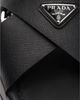 Prada Prada Men's Saffiano Leather Crisscross Slides - 6