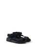 Prada Prada Men's Suede And Woven Tape Sporty Sandal - 1