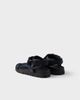 Prada Prada Men's Suede And Woven Tape Sporty Sandal - 5