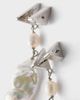 Prada Prada Metal Earrings with Pearls - 2