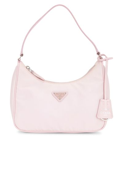 prada Prada Mini Re-Edition Re-Nylon Shoulder Bag