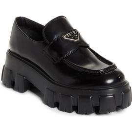 Prada Prada Monolith Lug Sole Loafer