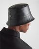 Prada Prada Nappa Leather Bucket Hat - 2