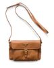 Prada Prada Nappa Leather Enameled Metal Triangle Logo Smartphone Holder - 1